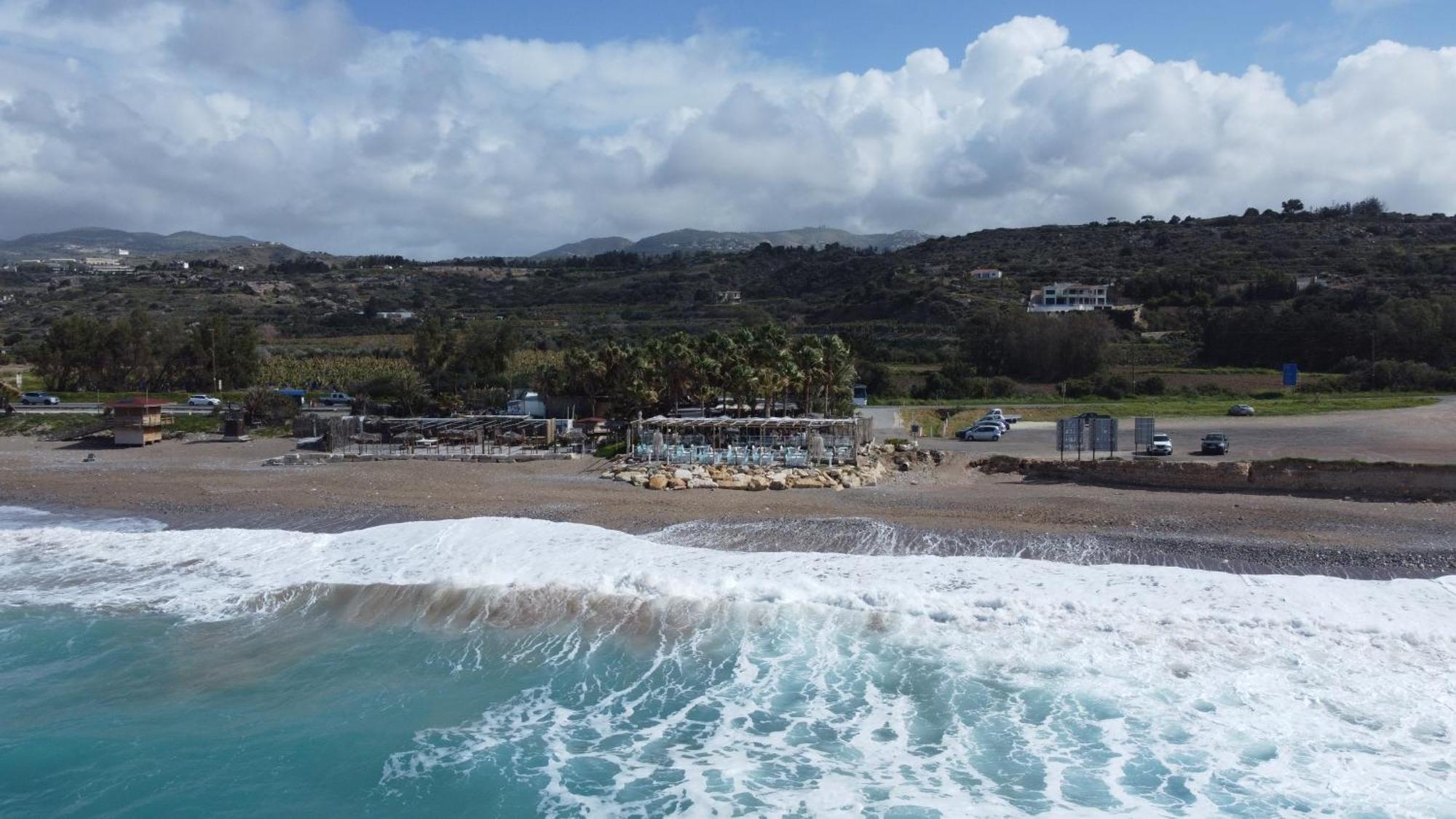 Eden Blue-Horizon 1B, Paphos, Sea View, Pool Apartment Konia Bagian luar foto