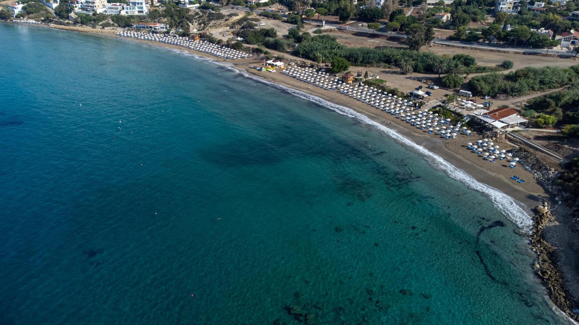 Eden Blue-Horizon 1B, Paphos, Sea View, Pool Apartment Konia Bagian luar foto