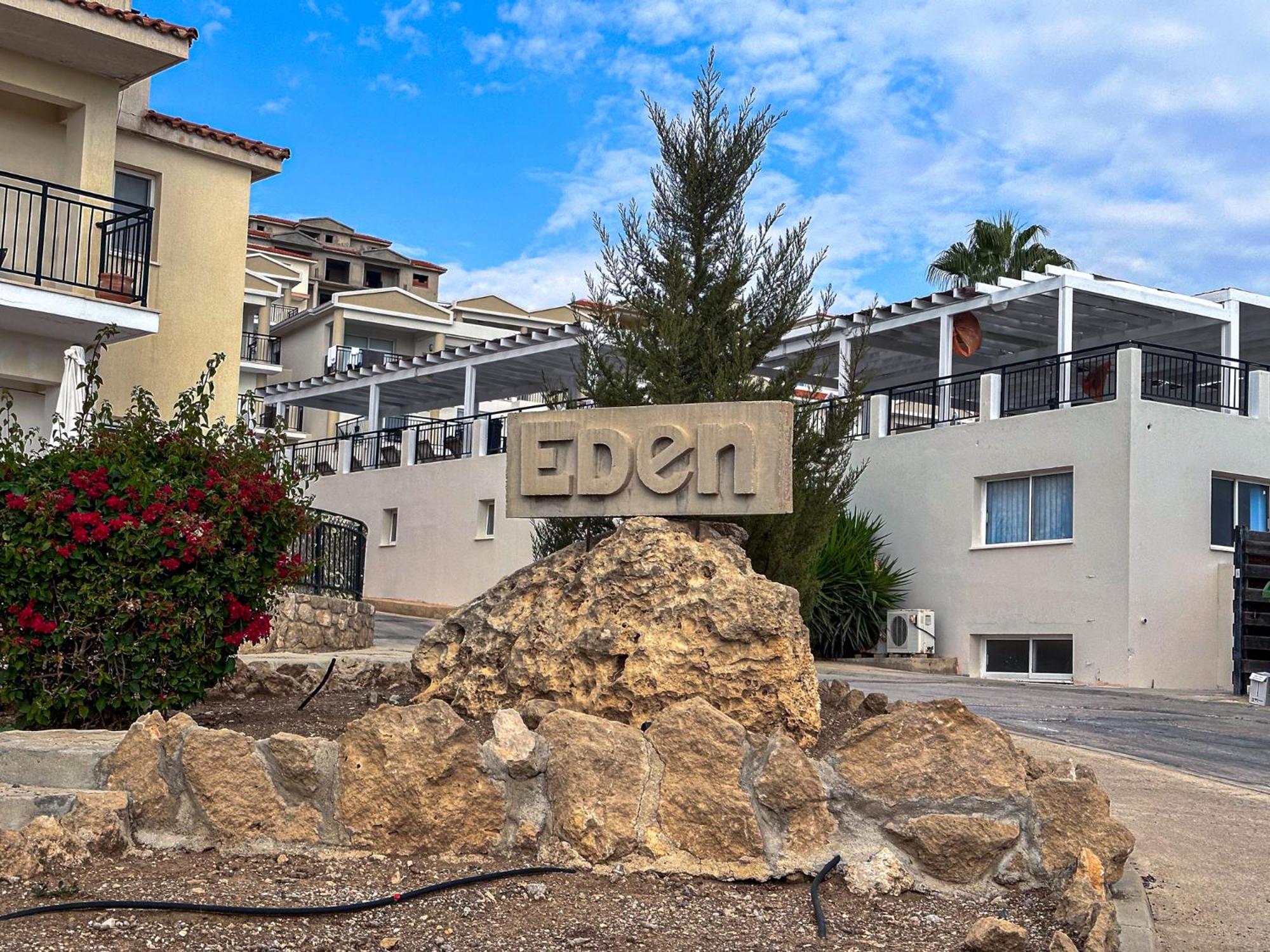 Eden Blue-Horizon 1B, Paphos, Sea View, Pool Apartment Konia Bagian luar foto